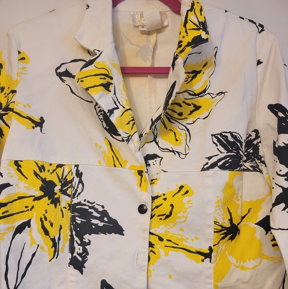 Floral Lightweight Jacket - Picture 3 of 4